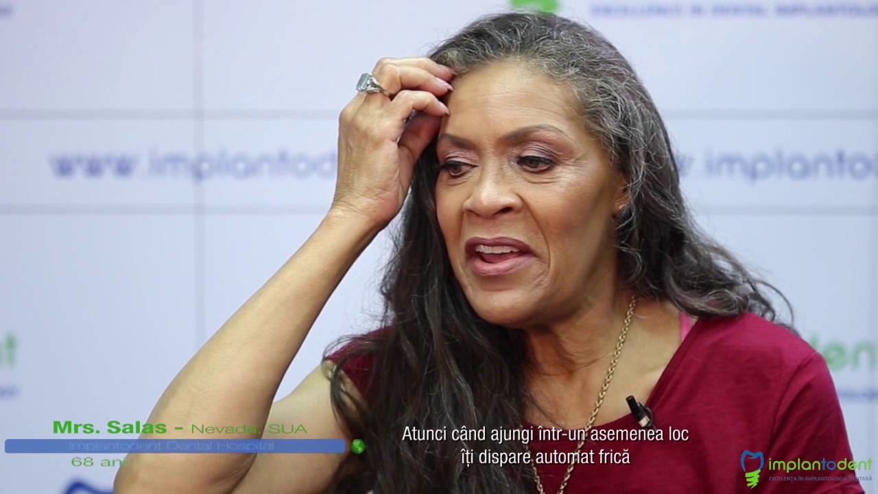 Copertă clip: testimonialul video al pacientei Mrs. Salas, din Nevada, SUA