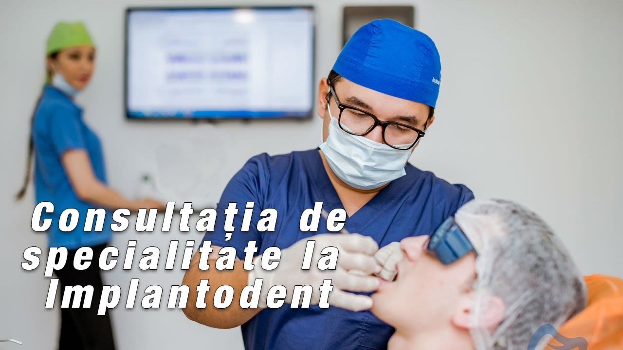 Copertă clip despre consultația de specialitate și prețul implantului dentar la Implantodent