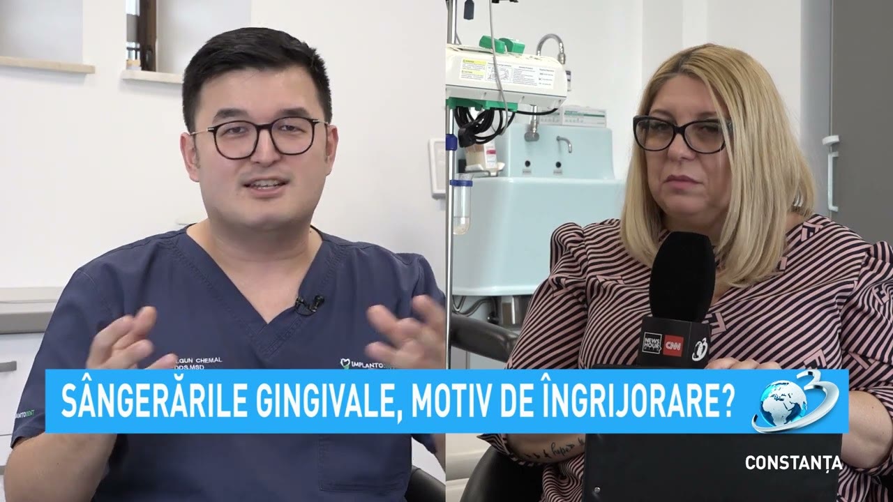 Copertă clip: dr. Chemal Olgun explică de ce sângerează gingiile, la Antena 3