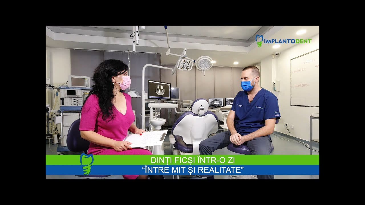 Copertă clip: interviu despre dinții fixi într-o zi, cu dr. Ovidiu Dumitru