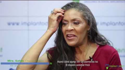 Testimonial video — Doamna Salas, SUA